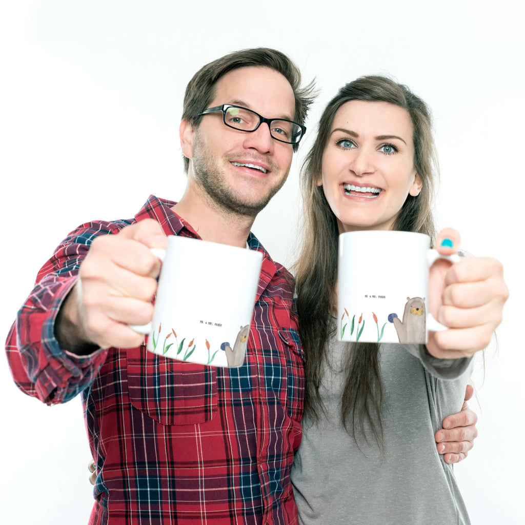 Child's mug otter Stone camping mug, mug, plastic cup, drinking cup, coffee cup, kindergarten, otter, marten, sea otter, European otter, water mammal, aquatic animal, baby otter, predator, water, otter gifts, animal lover, gift ideas for animal lovers, animal, mammal, water animal, gifts for people in love, Otter Sea Otter Lake Otter