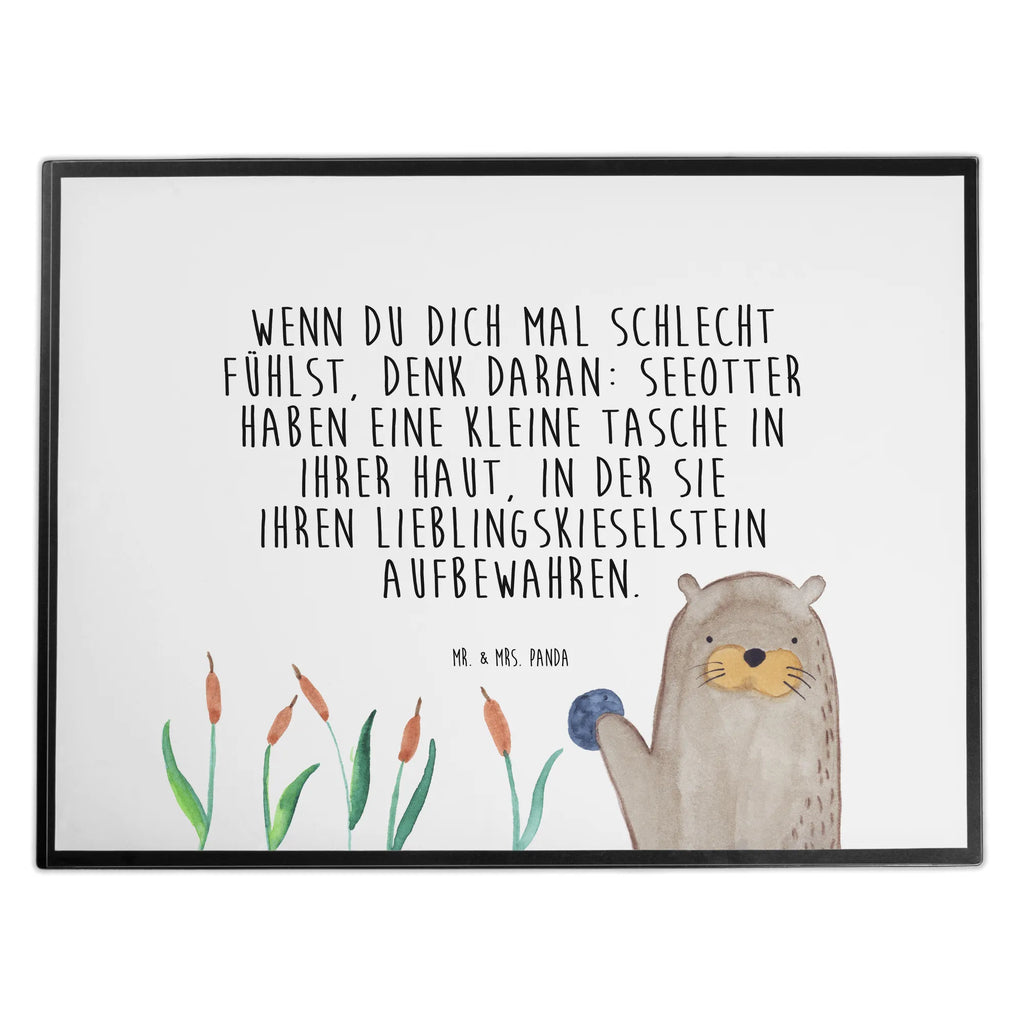 Schreibtischunterlage Otter Stein Schreibwaren, Schreibtischunterlage Groß, Büroartikel, Schreibtisch Unterlagen, Schreibtischauflage, Bürobedarf, Schreibunterlage, Otter, Fischotter, Seeotter, Otter Seeotter See Otter
