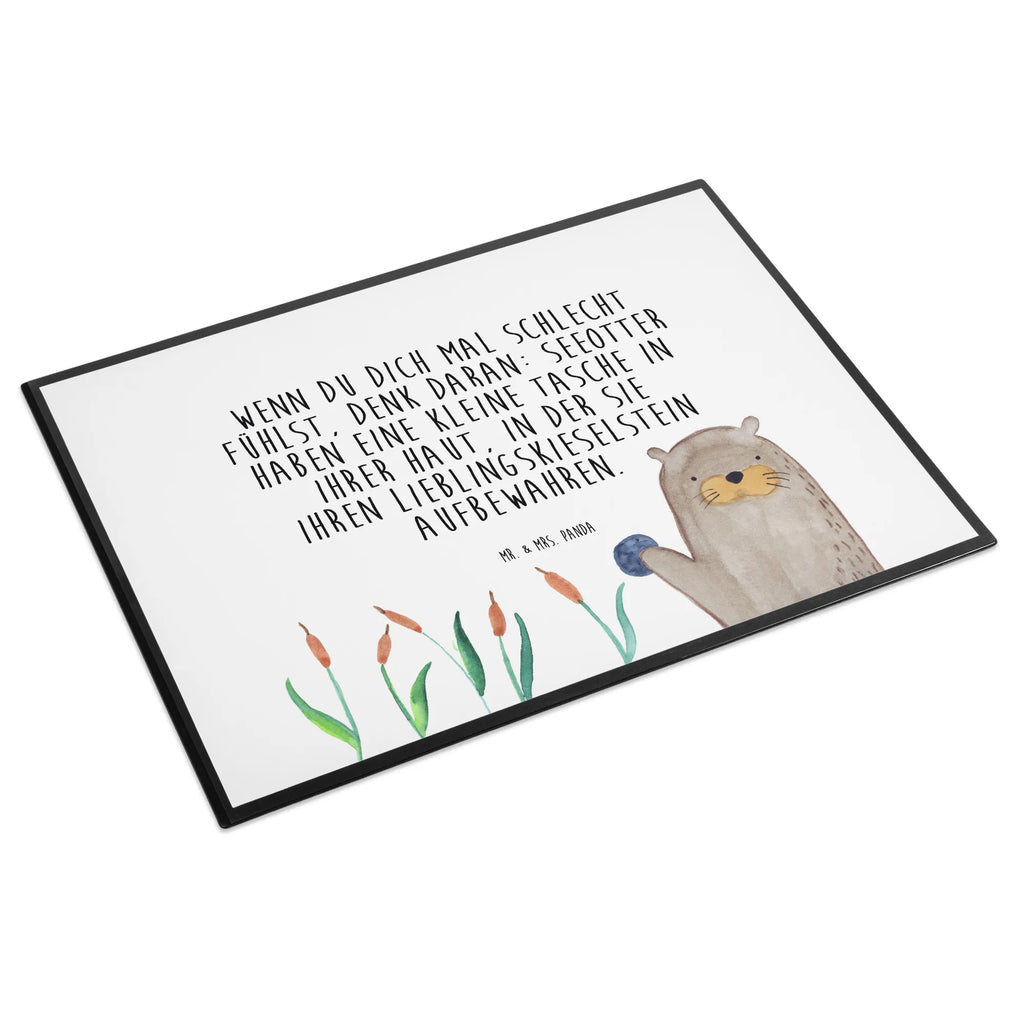 Schreibtischunterlage Otter Stein Schreibwaren, Schreibtischunterlage Groß, Büroartikel, Schreibtisch Unterlagen, Schreibtischauflage, Bürobedarf, Schreibunterlage, Otter, Fischotter, Seeotter, Otter Seeotter See Otter