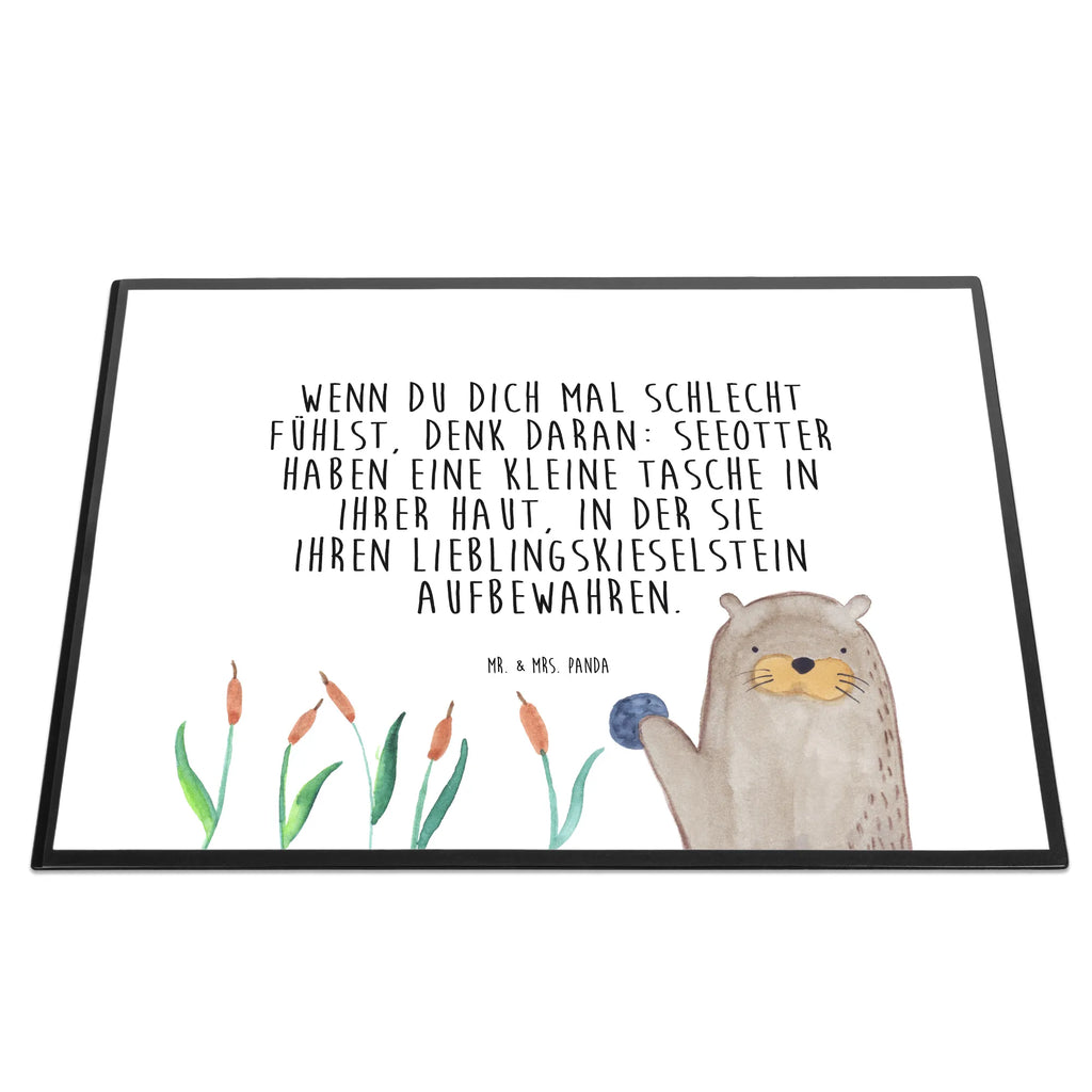Schreibtischunterlage Otter Stein Schreibwaren, Schreibtischunterlage Groß, Büroartikel, Schreibtisch Unterlagen, Schreibtischauflage, Bürobedarf, Schreibunterlage, Otter, Fischotter, Seeotter, Otter Seeotter See Otter