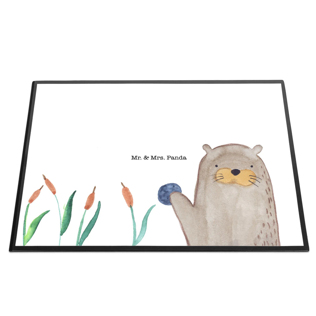 Schreibtischunterlage Otter Stein Schreibwaren, Schreibtischunterlage Groß, Büroartikel, Schreibtisch Unterlagen, Schreibtischauflage, Bürobedarf, Schreibunterlage, Otter, Fischotter, Seeotter, Otter Seeotter See Otter