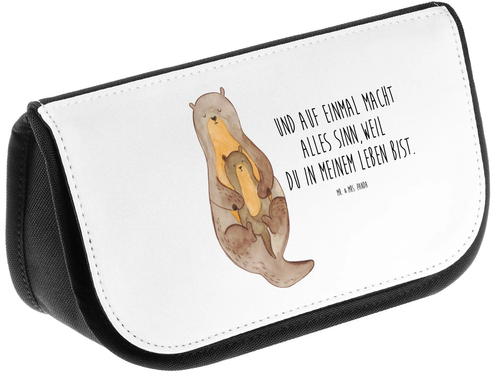 Cosmetics bag otter child Mudflap case, Make-up bag, Wallet, Sludge bag, Cosmetics, Cosmetic bag, Toilet bag, Bag, otter, marten, sea otter, European otter, water mammal, aquatic animal, baby otter, predator, water, otter gifts, animal lover, gift ideas for animal lovers, animal, mammal, water animal, gifts for people in love, Otter Sea Otter Lake Otter