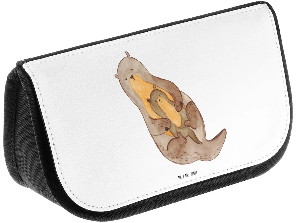 Cosmetics bag otter child Mudflap case, Make-up bag, Wallet, Sludge bag, Cosmetics, Cosmetic bag, Toilet bag, Bag, otter, marten, sea otter, European otter, water mammal, aquatic animal, baby otter, predator, water, otter gifts, animal lover, gift ideas for animal lovers, animal, mammal, water animal, gifts for people in love, Otter Sea Otter Lake Otter