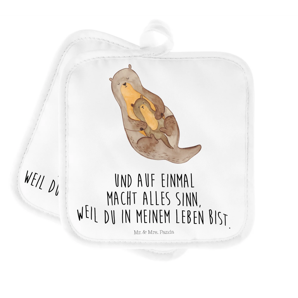 2-elementowy zestaw podkładek pod garnki wydra dziecko Topflappen 2er Set, Ofenhandschuh, Topfhandschuh, Topfhandschuhe, Topflappenset, Ofenhandschuhe, Topflappen, Schöne Topflappen, Topflappen mit Spruch, Topfuntersetzer, Topflappen lustig, Topflappen Set, Otter, Fischotter, Seeotter, Otter Seeotter See Otter