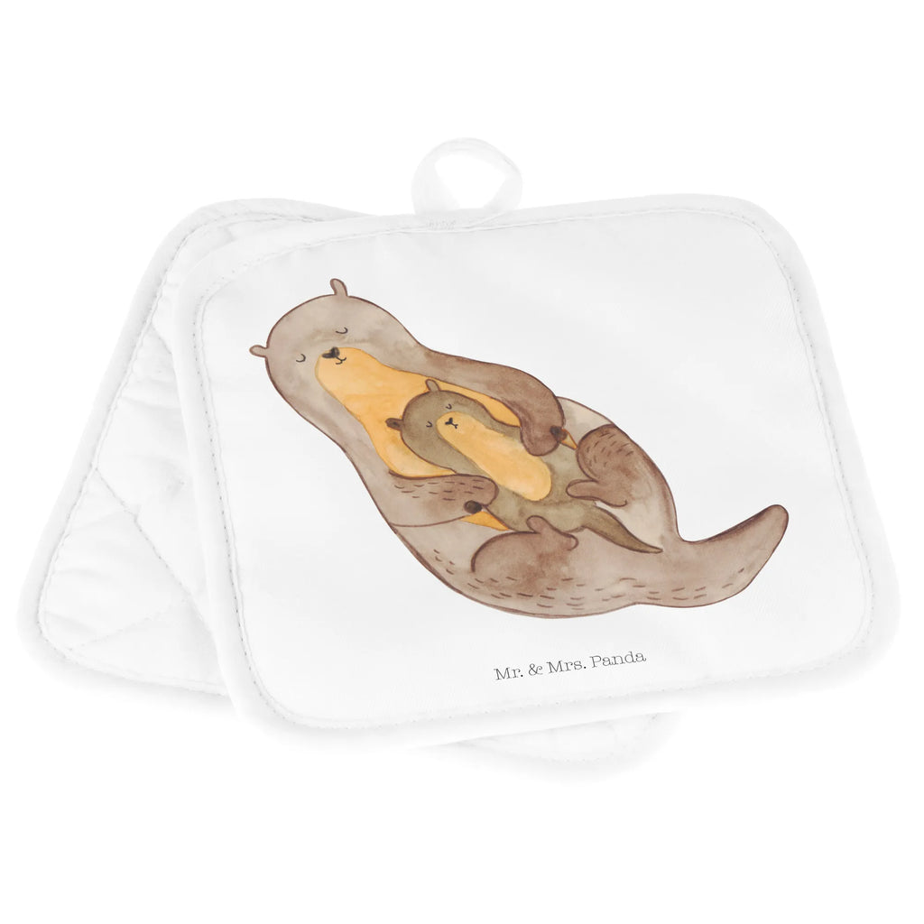 2-elementowy zestaw podkładek pod garnki wydra dziecko Topflappen 2er Set, Ofenhandschuh, Topfhandschuh, Topfhandschuhe, Topflappenset, Ofenhandschuhe, Topflappen, Schöne Topflappen, Topflappen mit Spruch, Topfuntersetzer, Topflappen lustig, Topflappen Set, Otter, Fischotter, Seeotter, Otter Seeotter See Otter