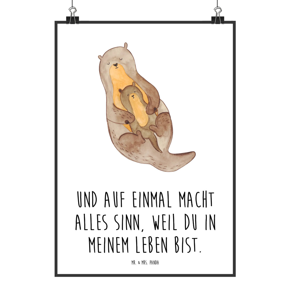 Plakat wydra dziecko Plakat, Poster, drucke, Deko Bild, wanddruck, grafikposter, kunst für die wand, Posterdruck, Wandbild, Wanddekoration, Designposter, Wandschmuck, Bild für Wand, wandkunst, kunstposter, Wandposter, Kunstdruck, Wanddeko Bild, Bild, kunstdruck poster, wanddeko, Mr. & Mrs. Panda Poster, Seeotter, Fischotter, Otter, Otter Seeotter See Otter