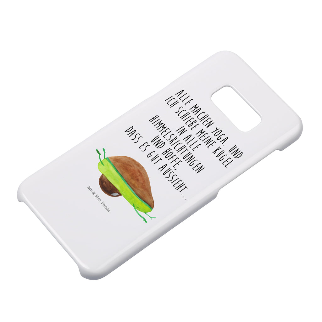 Handyhülle Avocado Yoga Samsung Galaxy S9, Handyhülle, Smartphone Hülle, Handy Case, Handycover, Hülle, Avocado, Veggie, Vegan, Gesund, Avocado Yoga Vegan