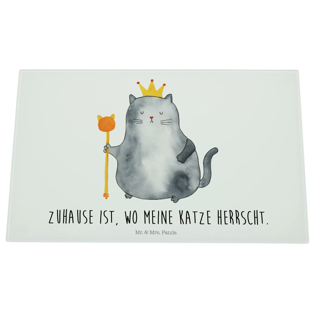 XL glass chopping board Cat king Glass cutting board, cutting board, cat, tomcat, kitty, meow, kitten, housecat, mama cat, love cats, cat image, cat fan, cat lover, cat fancier, cat decoration, gift for cat lover, cat owner, funny cats, cat sayings, cat motto, funny cat gifts, fan merchandise, cat stuff, animal lover, tenement, family, cats, apartment, first own apartment, queen, pussy, move, pet, king, moving in
