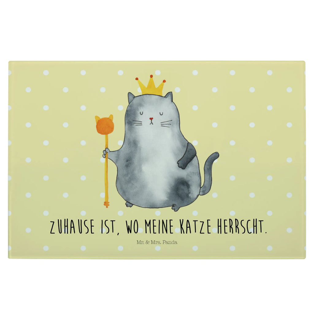 XL glass chopping board Cat king Glass cutting board, cutting board, cat, tomcat, kitty, meow, kitten, housecat, mama cat, love cats, cat image, cat fan, cat lover, cat fancier, cat decoration, gift for cat lover, cat owner, funny cats, cat sayings, cat motto, funny cat gifts, fan merchandise, cat stuff, animal lover, tenement, family, cats, apartment, first own apartment, queen, pussy, move, pet, king, moving in
