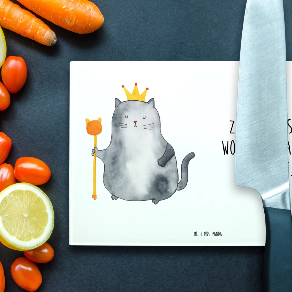 XL glass chopping board Cat king Glass cutting board, cutting board, cat, tomcat, kitty, meow, kitten, housecat, mama cat, love cats, cat image, cat fan, cat lover, cat fancier, cat decoration, gift for cat lover, cat owner, funny cats, cat sayings, cat motto, funny cat gifts, fan merchandise, cat stuff, animal lover, tenement, family, cats, apartment, first own apartment, queen, pussy, move, pet, king, moving in