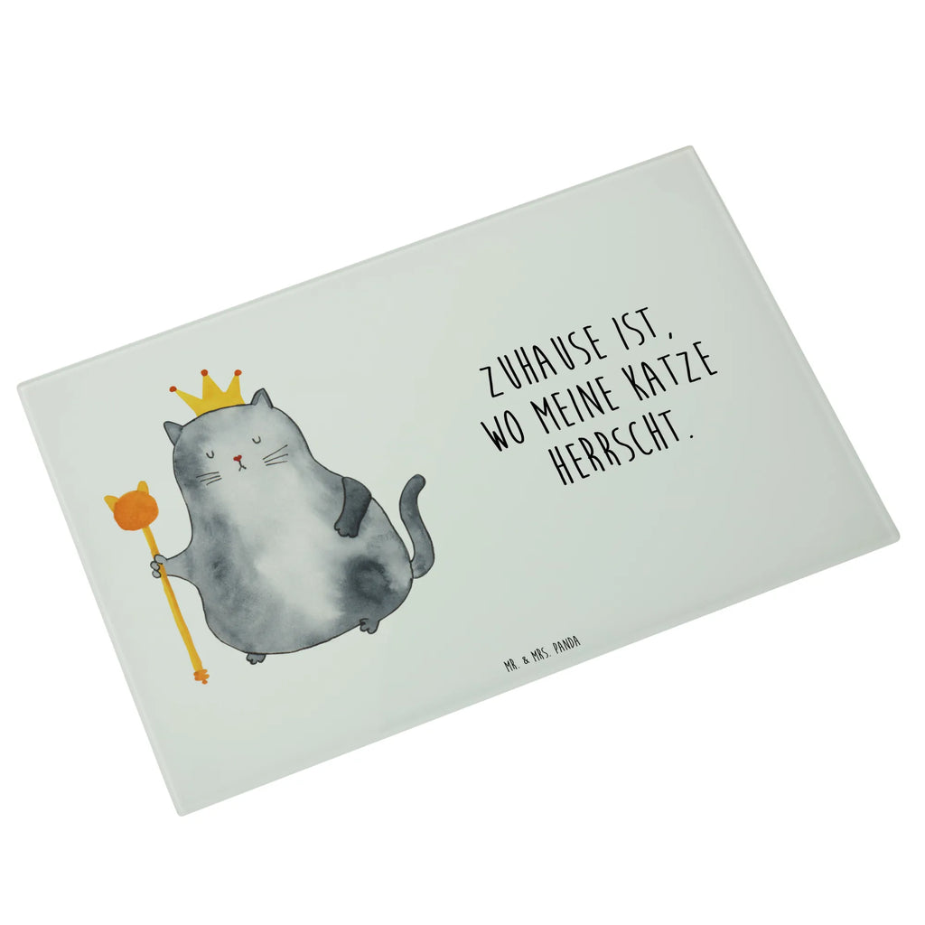 XL glass chopping board Cat king Glass cutting board, cutting board, cat, tomcat, kitty, meow, kitten, housecat, mama cat, love cats, cat image, cat fan, cat lover, cat fancier, cat decoration, gift for cat lover, cat owner, funny cats, cat sayings, cat motto, funny cat gifts, fan merchandise, cat stuff, animal lover, tenement, family, cats, apartment, first own apartment, queen, pussy, move, pet, king, moving in
