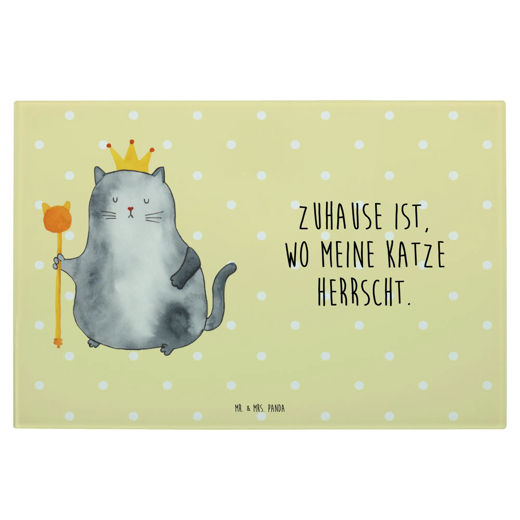 XL glass chopping board Cat king Glass cutting board, cutting board, cat, tomcat, kitty, meow, kitten, housecat, mama cat, love cats, cat image, cat fan, cat lover, cat fancier, cat decoration, gift for cat lover, cat owner, funny cats, cat sayings, cat motto, funny cat gifts, fan merchandise, cat stuff, animal lover, tenement, family, cats, apartment, first own apartment, queen, pussy, move, pet, king, moving in