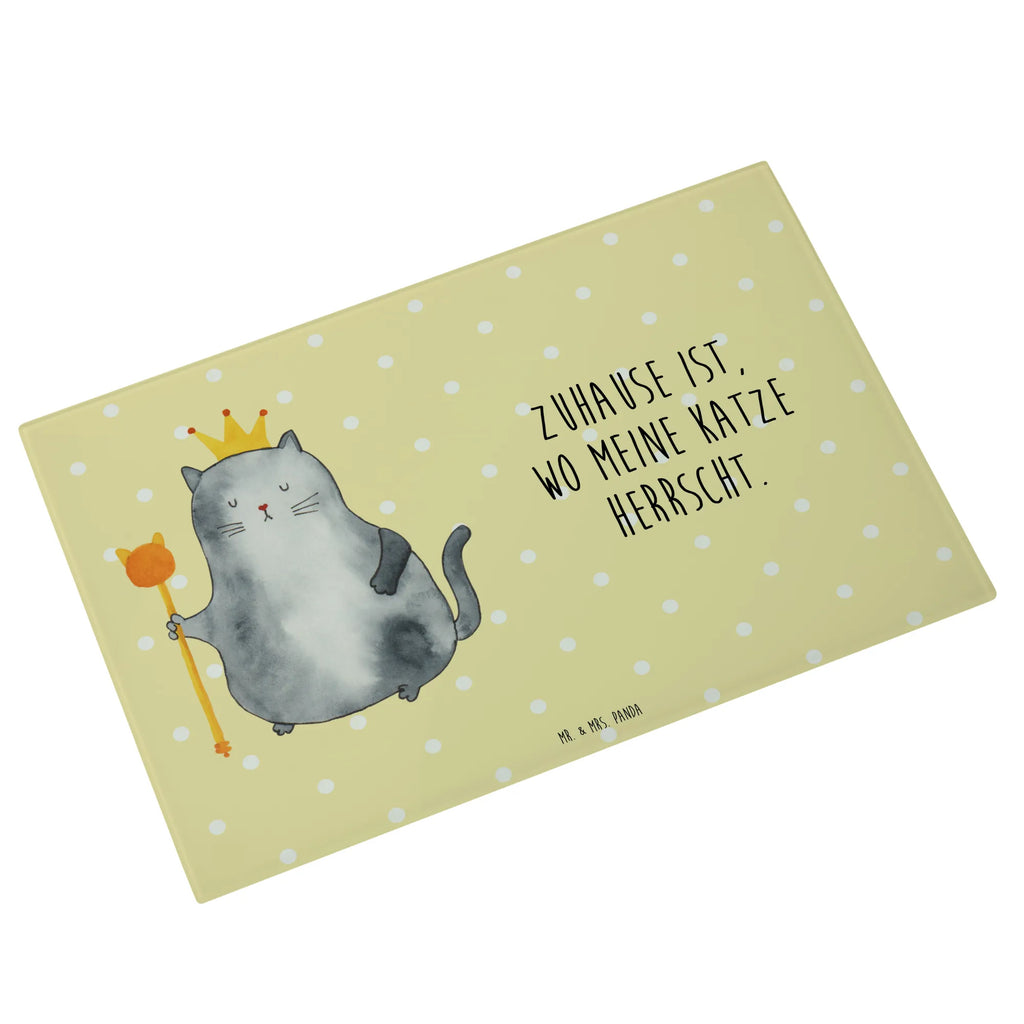 XL glass chopping board Cat king Glass cutting board, cutting board, cat, tomcat, kitty, meow, kitten, housecat, mama cat, love cats, cat image, cat fan, cat lover, cat fancier, cat decoration, gift for cat lover, cat owner, funny cats, cat sayings, cat motto, funny cat gifts, fan merchandise, cat stuff, animal lover, tenement, family, cats, apartment, first own apartment, queen, pussy, move, pet, king, moving in