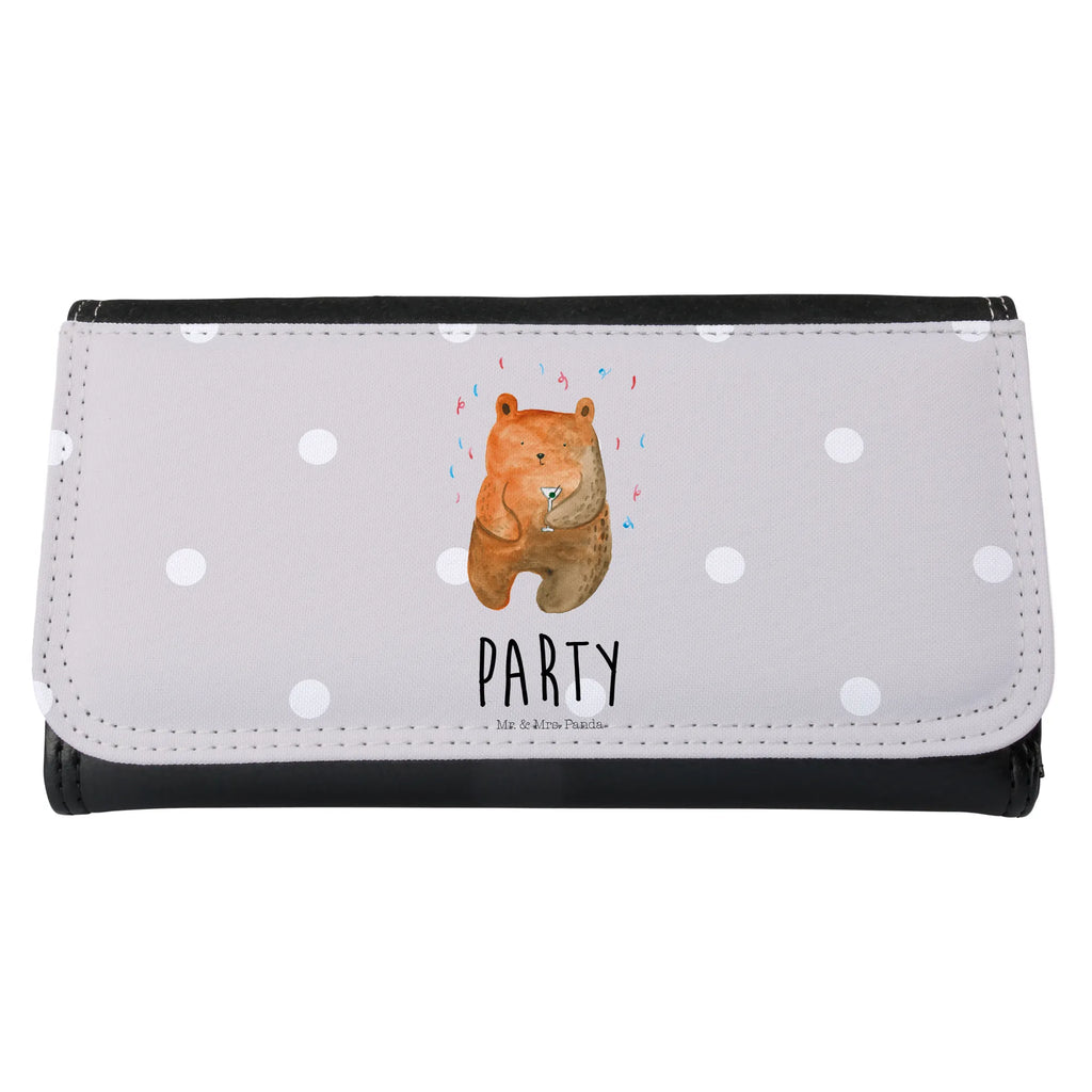 Ladies purse bear party Ladies, Purse, XXL, Large, Wallet, Wallets, bear, teddy, teddy bear, cuddly toy, Present, Good mood, Celebrate, Party, Bring a present, Partying, Birthday present, Funny, Birthday