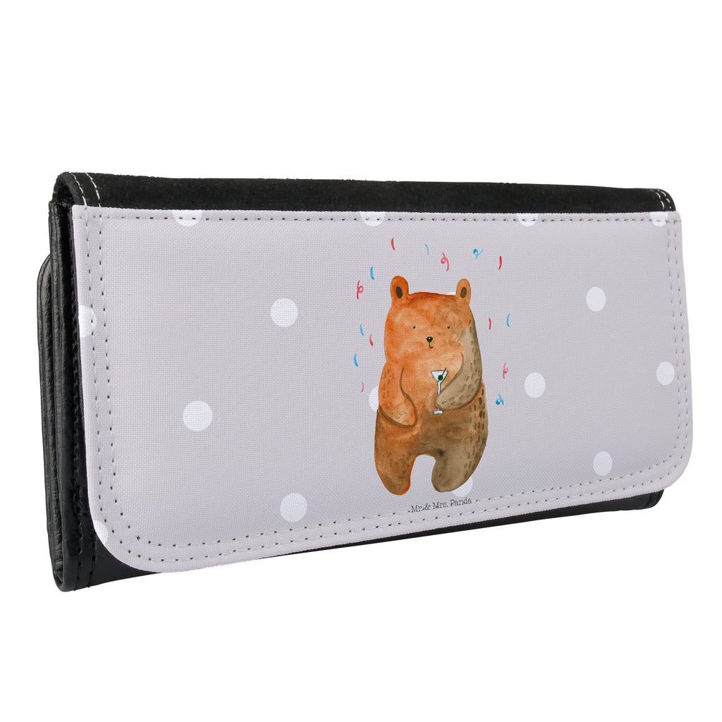 Ladies purse bear party Ladies, Purse, XXL, Large, Wallet, Wallets, bear, teddy, teddy bear, cuddly toy, Present, Good mood, Celebrate, Party, Bring a present, Partying, Birthday present, Funny, Birthday