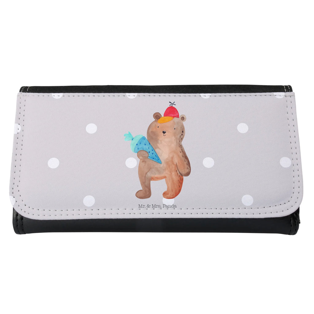 Ladies purse bear School cone Wallets, XXL, Purse, Ladies, Large, Wallet, bear, teddy, teddy bear, cuddly toy, First day of school gift, Bear motif, School gift, Starting school, Primary school, School bag, School enrolment gift