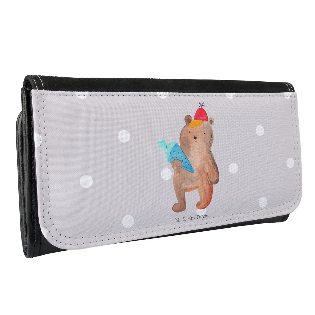 Ladies purse bear School cone Wallets, XXL, Purse, Ladies, Large, Wallet, bear, teddy, teddy bear, cuddly toy, First day of school gift, Bear motif, School gift, Starting school, Primary school, School bag, School enrolment gift