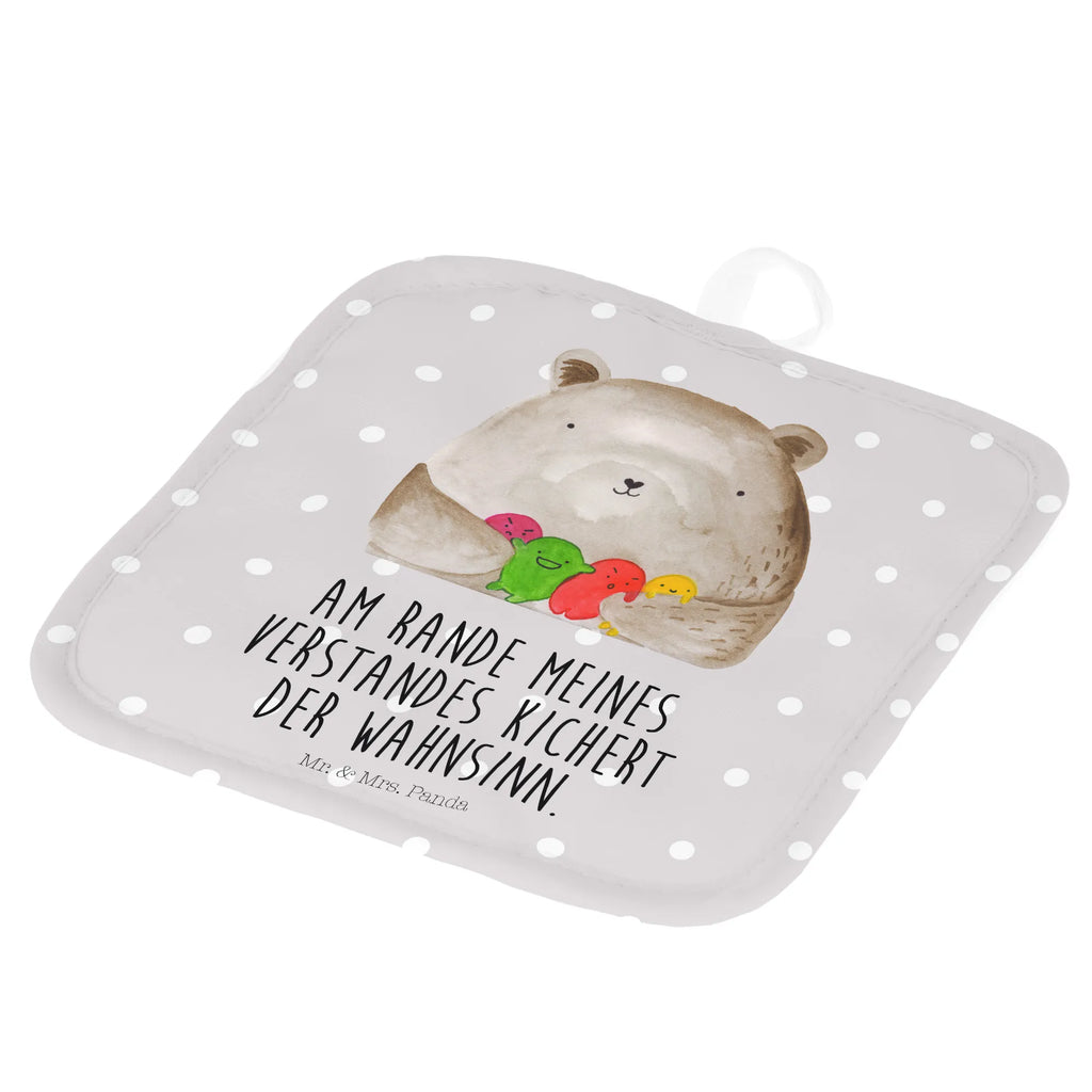 2er Set Topflappen  Bär Gefühl Ofenhandschuh, Topflappen 2er Set, Topflappen, Topflappen Set, Topfuntersetzer, Topflappen mit Spruch, Topflappenset, Schöne Topflappen, Topflappen lustig, Topfhandschuhe, Ofenhandschuhe, Topfhandschuh, Bär, Teddy, Teddybär, Durchgedreht, Wahnsinn, Verrückt