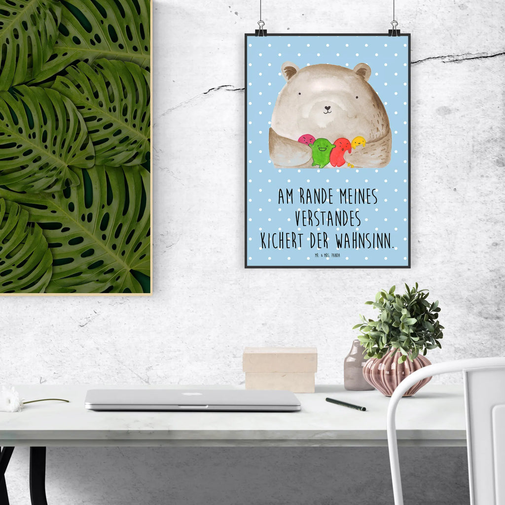 Poster bear Feeling Poster, wandkunst, Mr. & Mrs. Panda Poster, Wanddeko Bild, Designposter, Bild für Wand, grafikposter, Wandschmuck, Wandbild, kunstdruck poster, Kunstdruck, kunstposter, Deko Bild, wanddruck, Bild, kunst für die wand, Wandposter, drucke, Posterdruck, wanddeko, Wanddekoration, Plakat, Teddybär, Bär, Teddy, Durchgedreht, Verrückt, Wahnsinn