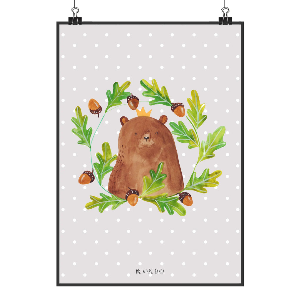 Poster bear king grafikposter, wanddeko, Deko Bild, Posterdruck, Bild, drucke, Deko Poster, Wandposter, wanddruck, kunstdruck poster, Mr. & Mrs. Panda Poster, Wanddekoration, Wandbild, Wandschmuck, typografie poster, Design Poster, Kunstdruck, kunstposter, Designposter, wandkunst, Poster, Wanddeko Bild, Panda Poster, Plakat, Teddy, Bär, Teddybär, Dad, Daddy, Papa, Papa Bär, Vater, Weltbester Papa, Papi, Bester Papa, Vatertag, Bester Vater