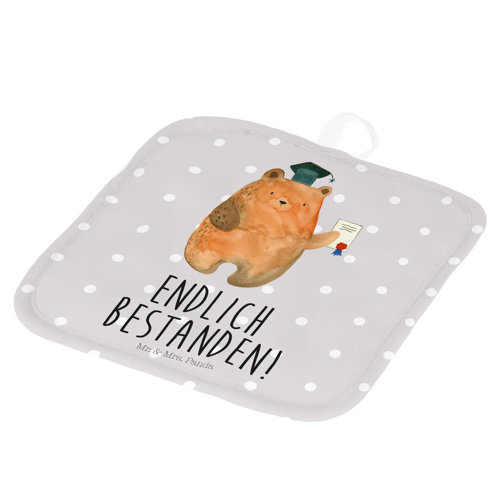 2er Set Topflappen  Bär Prüfung Topflappen 2er Set, 2er Set Topflappen, Topfhandschuhe, Topfuntersetzer, Topflappen, topfhalter, Topflappenset, Topflappen Set, Bär, Teddy, Teddybär, Prüfungen, Zeugnis, Abitur, Abschluss, Prüfung Bestanden, Abschlusszeugnis