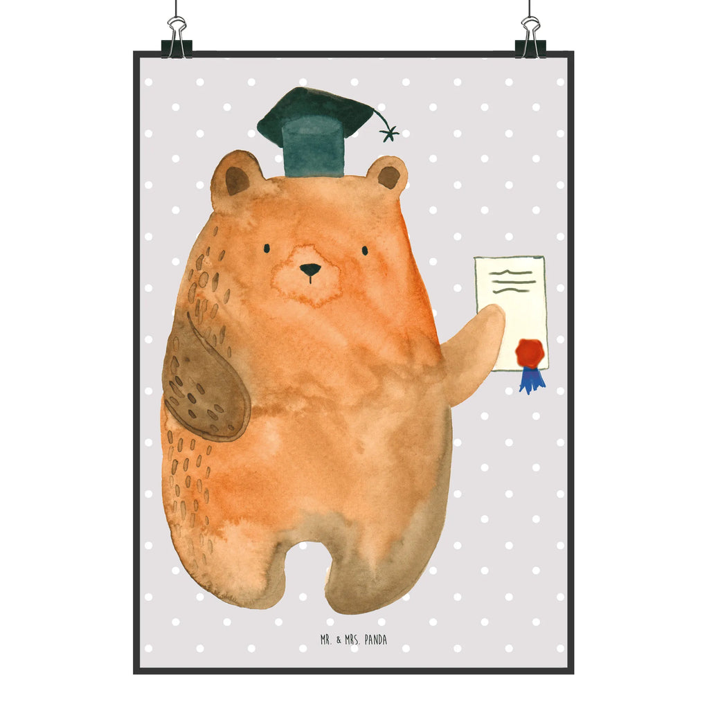Poster bear Test kunst für die wand, Wandschmuck, Wandbild, Bild für Wand, Wanddekoration, kunstposter, wandkunst, Designposter, wanddeko, Plakat, grafikposter, Wandposter, Poster, Kunstdruck, Bild, Mr. & Mrs. Panda Poster, kunstdruck poster, Deko Bild, Posterdruck, Wanddeko Bild, wanddruck, drucke, Teddybär, Bär, Teddy, Zeugnis, Abschluss, Prüfung Bestanden, Prüfungen, Abitur, Abschlusszeugnis