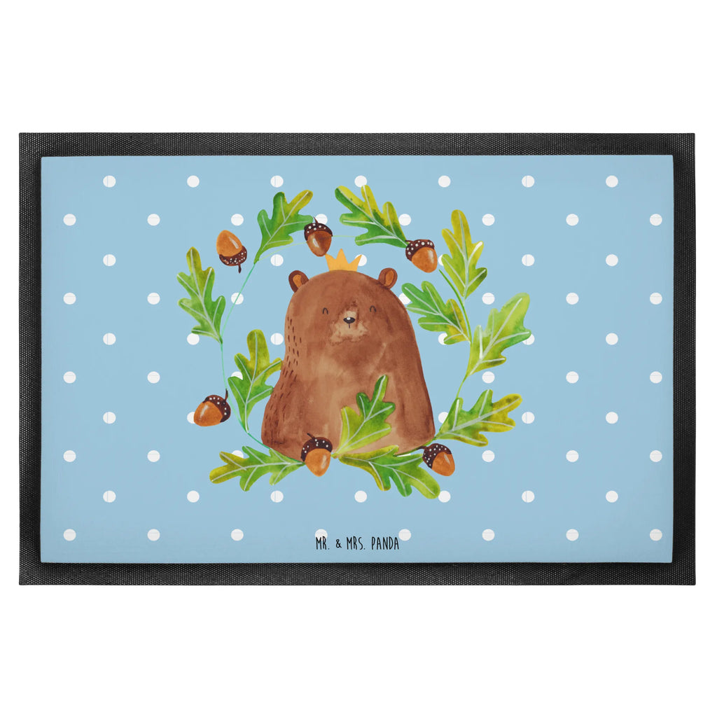 Fußmatte Bär König Fußabstreifer, Fussmatte, flurmatte, Abtreter, Schmutzmatte, Türmatte, sauberlaufmatten, Schmutzfangteppich, Fußmatten, Schuhabstreifer, türmatten, hausmatte, Eingangsteppich, Fußabtreter, Abtretmatte, fußmatte, schmutzfangmatten, Schmutzfänger, Schmutzfangmatte, abstreifer, Eingangsmatte, Türvorleger, Sauberlaufmatte, matte haustür, Haustürmatte, außenmatte, Teddybär, Bär, Teddy, Bester Papa, Daddy, Dad, Papi, Vatertag, Weltbester Papa, Papa, Vater, Bester Vater, Papa Bär