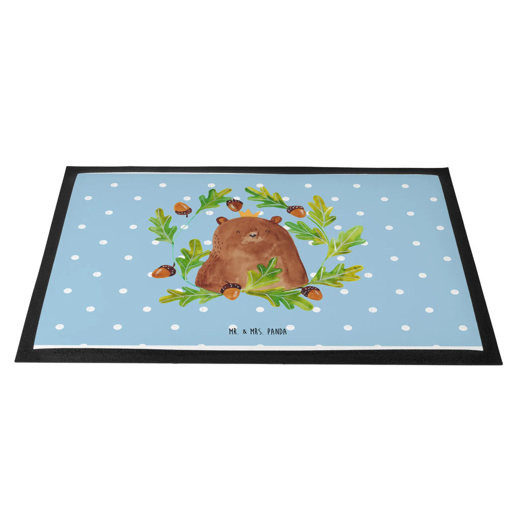 Fußmatte Bär König Fußabstreifer, Fussmatte, flurmatte, Abtreter, Schmutzmatte, Türmatte, sauberlaufmatten, Schmutzfangteppich, Fußmatten, Schuhabstreifer, türmatten, hausmatte, Eingangsteppich, Fußabtreter, Abtretmatte, fußmatte, schmutzfangmatten, Schmutzfänger, Schmutzfangmatte, abstreifer, Eingangsmatte, Türvorleger, Sauberlaufmatte, matte haustür, Haustürmatte, außenmatte, Teddybär, Bär, Teddy, Bester Papa, Daddy, Dad, Papi, Vatertag, Weltbester Papa, Papa, Vater, Bester Vater, Papa Bär