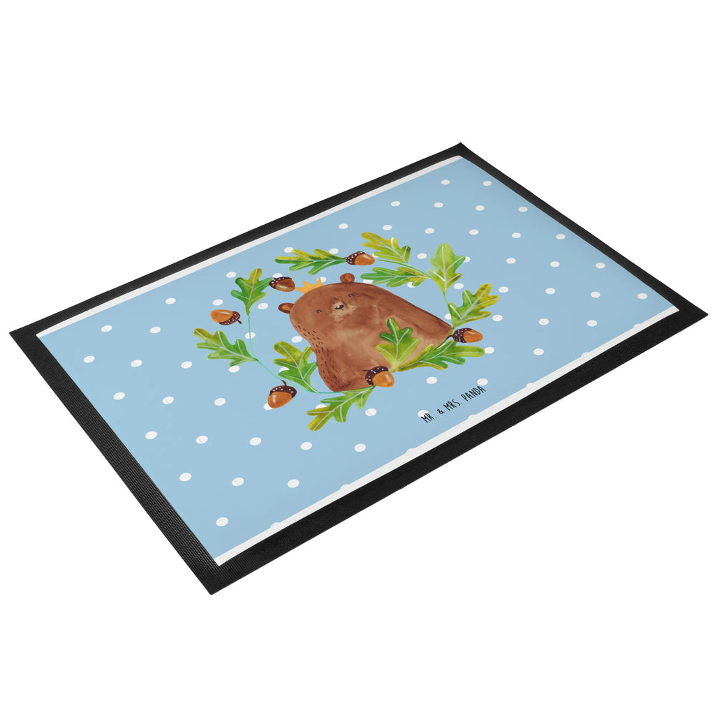 Fußmatte Bär König Fußabstreifer, Fussmatte, flurmatte, Abtreter, Schmutzmatte, Türmatte, sauberlaufmatten, Schmutzfangteppich, Fußmatten, Schuhabstreifer, türmatten, hausmatte, Eingangsteppich, Fußabtreter, Abtretmatte, fußmatte, schmutzfangmatten, Schmutzfänger, Schmutzfangmatte, abstreifer, Eingangsmatte, Türvorleger, Sauberlaufmatte, matte haustür, Haustürmatte, außenmatte, Teddybär, Bär, Teddy, Bester Papa, Daddy, Dad, Papi, Vatertag, Weltbester Papa, Papa, Vater, Bester Vater, Papa Bär