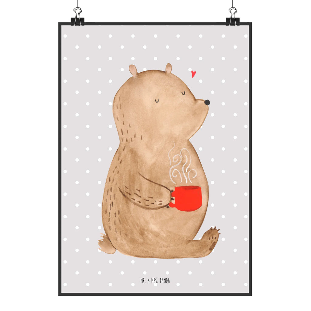 Poster bear Coffee Wandbild, Wanddekoration, wandkunst, Mr. & Mrs. Panda Poster, wanddruck, kunst für die wand, Deko Bild, Designposter, Poster, kunstdruck poster, Wandposter, wanddeko, Wanddeko Bild, drucke, kunstposter, Wandschmuck, Posterdruck, Bild für Wand, Plakat, grafikposter, Kunstdruck, Bild, Teddybär, Bär, Teddy, Kaffee, Welt Erobern, Morgenroutine, Guten Morgen, Coffee, Bären, Motivation, Welt Retten