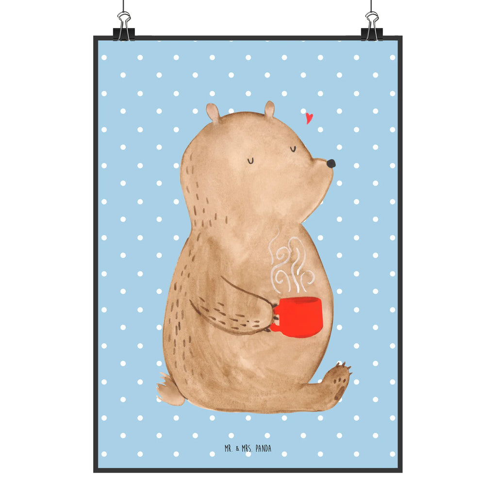 Poster bear Coffee Wandbild, Wanddekoration, wandkunst, Mr. & Mrs. Panda Poster, wanddruck, kunst für die wand, Deko Bild, Designposter, Poster, kunstdruck poster, Wandposter, wanddeko, Wanddeko Bild, drucke, kunstposter, Wandschmuck, Posterdruck, Bild für Wand, Plakat, grafikposter, Kunstdruck, Bild, Teddybär, Bär, Teddy, Kaffee, Welt Erobern, Morgenroutine, Guten Morgen, Coffee, Bären, Motivation, Welt Retten