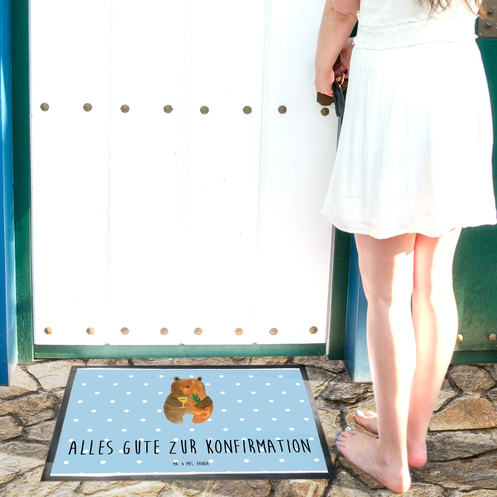 Doormat bear confirmation Sauberlaufmatte, matte haustür, Schmutzmatte, Schuhabstreifer, flurmatte, Schmutzfänger, Abtreter, fußmatte, Eingangsteppich, Fussmatte, außenmatte, Fußabtreter, hausmatte, schmutzfangmatten, Abtretmatte, sauberlaufmatten, Fußmatten, türmatten, abstreifer, Haustürmatte, Fußabstreifer, Türvorleger, Schmutzfangteppich, Eingangsmatte, Schmutzfangmatte, Türmatte, Teddybär, Bär, Teddy, Gottesdienst, Konfirmation, Kirche, Evangelisch