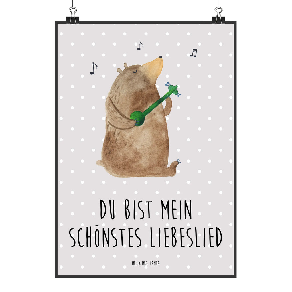 Poster bear song bear, teddy, teddy bear, cuddly toy, song, woman, Bear, love song, partner, heart, valentine, girlfriend, saying, love, gift