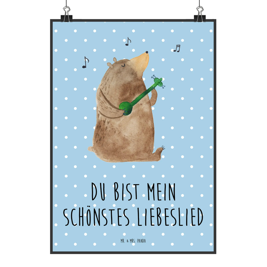 Poster bear song bear, teddy, teddy bear, cuddly toy, song, woman, Bear, love song, partner, heart, valentine, girlfriend, saying, love, gift