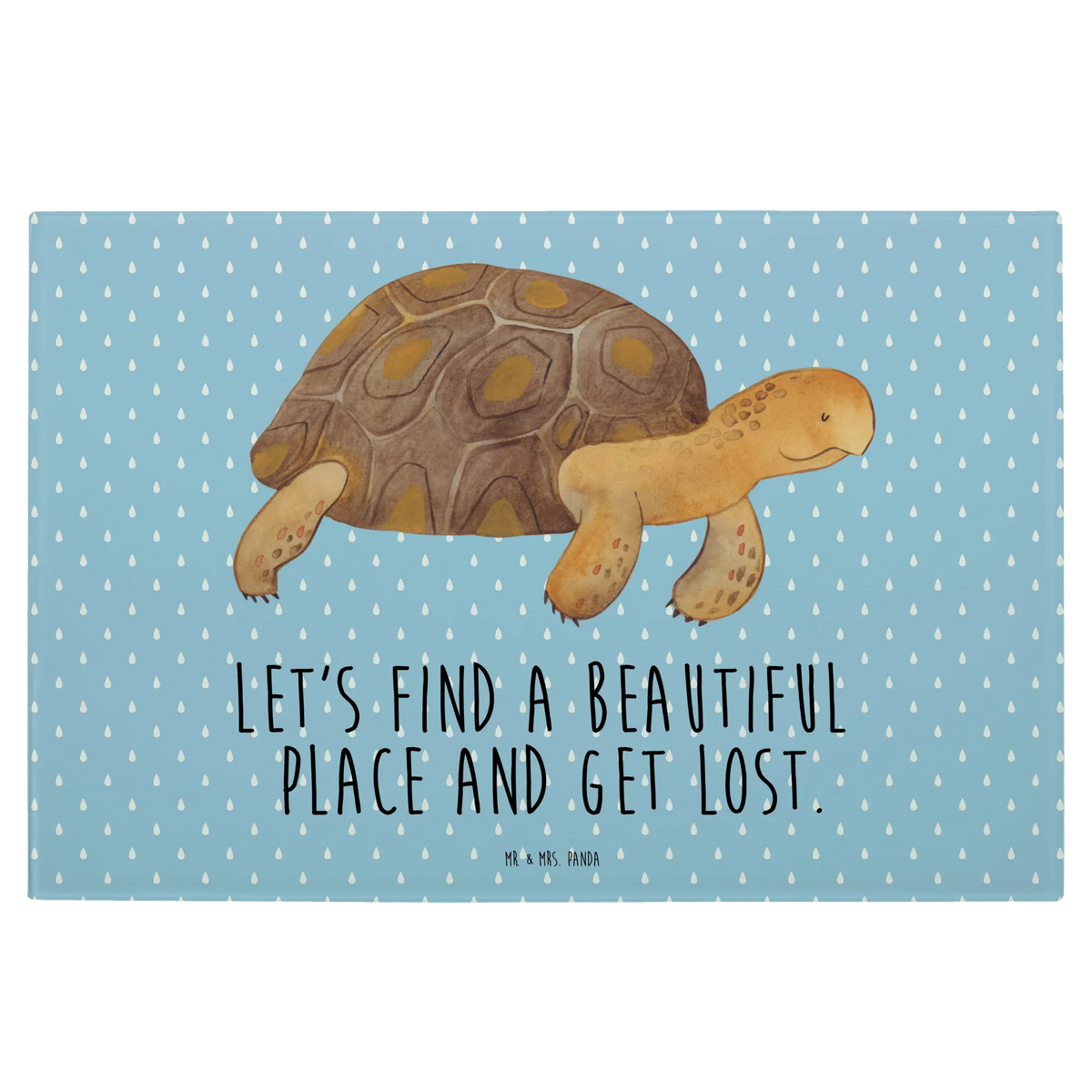 Glass chopping board tortoise March