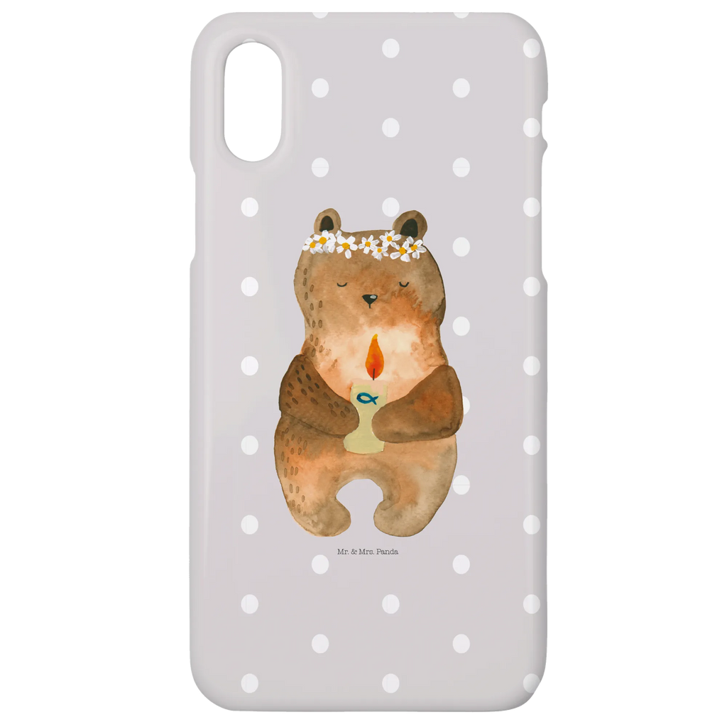 Phone case bear communion Iphone X, Handyhülle, Cover, Iphone 10, Handy, Handycover, Hülle, Handy Case, Bär, Teddy, Teddybär, Gottes Segen, Katholisch, Kommunion, Taufkerze