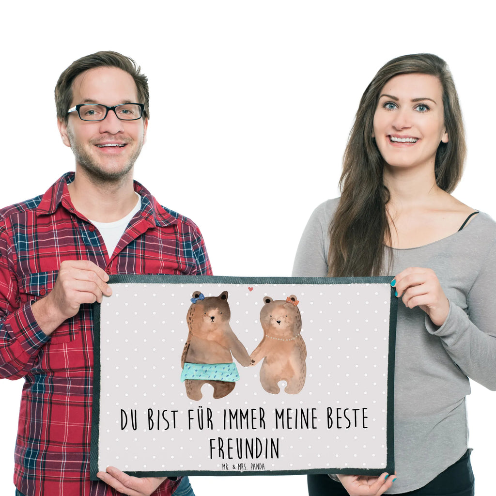 Fußmatte Bär Freundin Sauberlaufmatte, Fussmatte, matte haustür, schmutzfangmatten, flurmatte, Eingangsteppich, hausmatte, Schmutzfangteppich, abstreifer, Schmutzfangmatte, Abtreter, Eingangsmatte, Abtretmatte, Haustürmatte, Fußmatten, Schuhabstreifer, fußmatte, Schmutzmatte, Fußabstreifer, außenmatte, Türmatte, Schmutzfänger, Fußabtreter, Türvorleger, sauberlaufmatten, türmatten, Teddybär, Bär, Teddy, Bär Freundin Beste Freund Liebe Liebesbeweis Verliebt Kumpel Kumpeliene