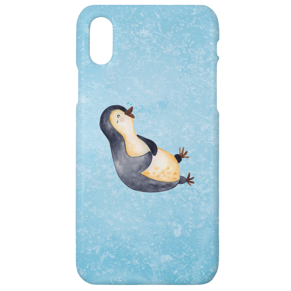 Handyhülle Pinguin Lachen Hülle, Handy Case, Iphone 10, Handy, Handycover, Cover, Handyhülle, Iphone X, Pinguin, Lachen, Pinguine, Fröhlich, Optimismus, Lustiger Spruch, Fröhlichkeit, Humor