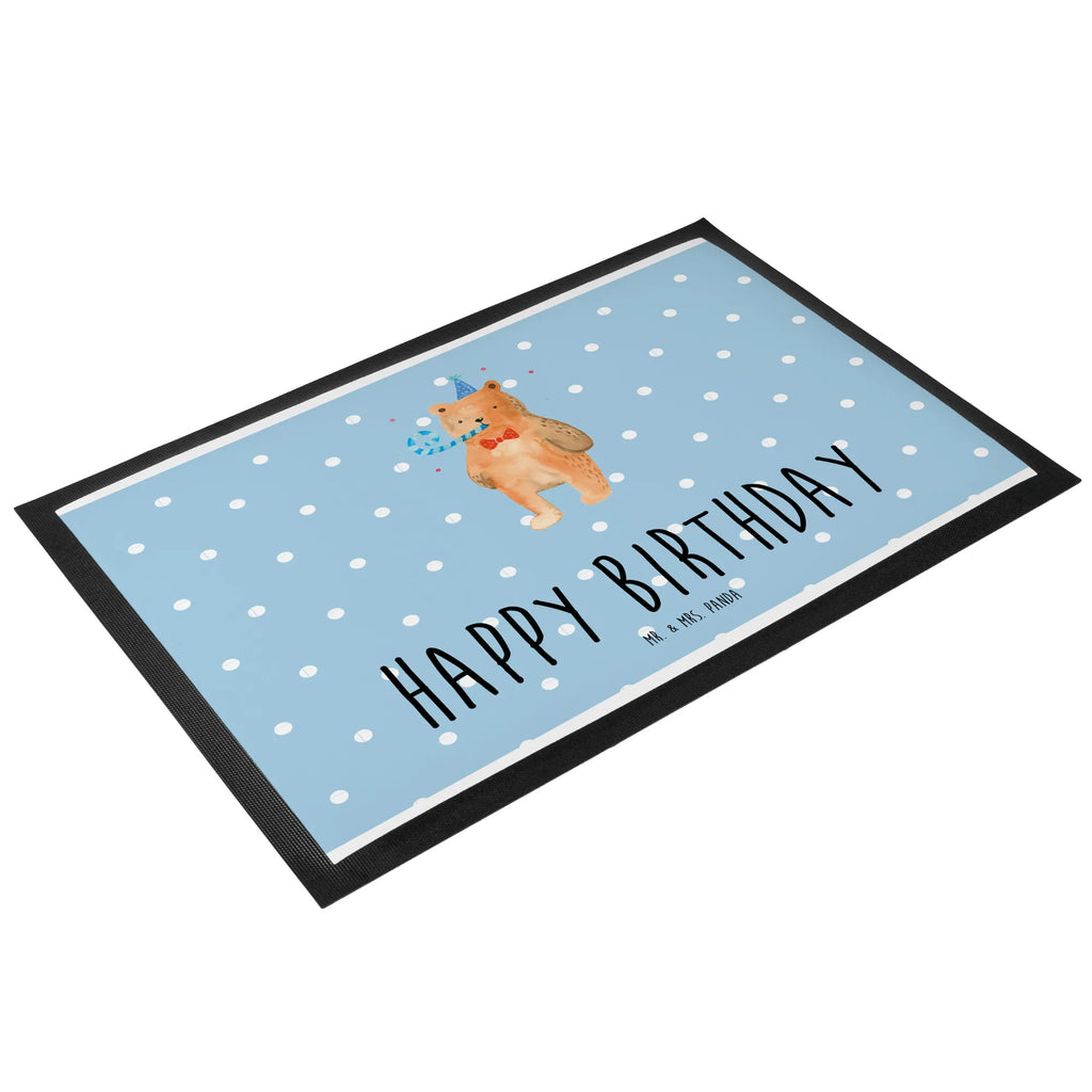 Doormat bear Birthday Abtreter, Schmutzfangteppich, Fussmatte, Schmutzfangmatte, Eingangsmatte, Sauberlaufmatte, Schuhabstreifer, Schmutzfänger, schmutzfangmatten, Fußmatten, fußmatte, abstreifer, flurmatte, Fußabstreifer, Abtretmatte, sauberlaufmatten, Haustürmatte, Eingangsteppich, matte haustür, türmatten, Schmutzmatte, Türvorleger, hausmatte, außenmatte, Fußabtreter, Türmatte, Teddybär, Bär, Teddy, Geburtstag, Happy Birthday, Alles Gute, Glückwunsch