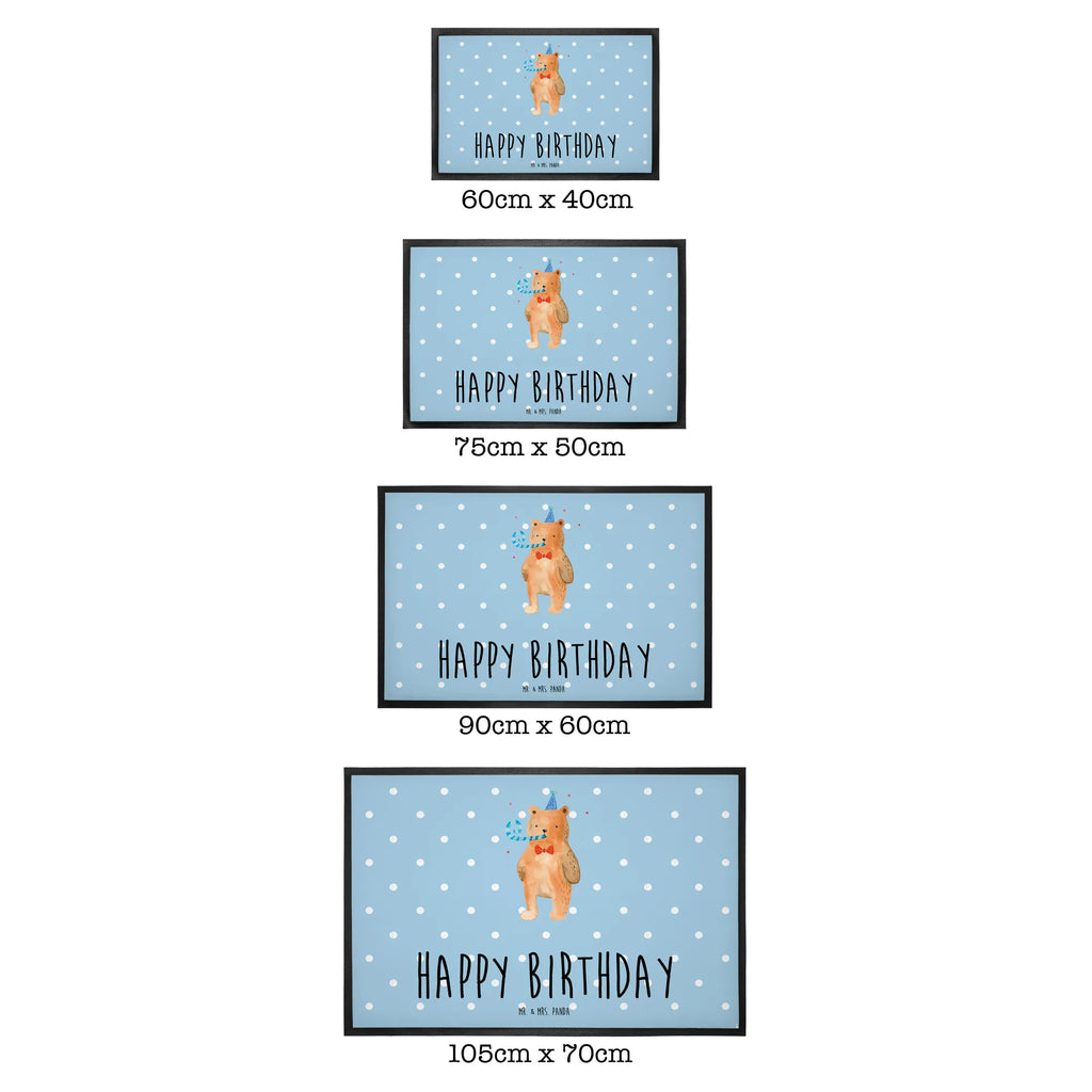 Doormat bear Birthday Abtreter, Schmutzfangteppich, Fussmatte, Schmutzfangmatte, Eingangsmatte, Sauberlaufmatte, Schuhabstreifer, Schmutzfänger, schmutzfangmatten, Fußmatten, fußmatte, abstreifer, flurmatte, Fußabstreifer, Abtretmatte, sauberlaufmatten, Haustürmatte, Eingangsteppich, matte haustür, türmatten, Schmutzmatte, Türvorleger, hausmatte, außenmatte, Fußabtreter, Türmatte, Teddybär, Bär, Teddy, Geburtstag, Happy Birthday, Alles Gute, Glückwunsch
