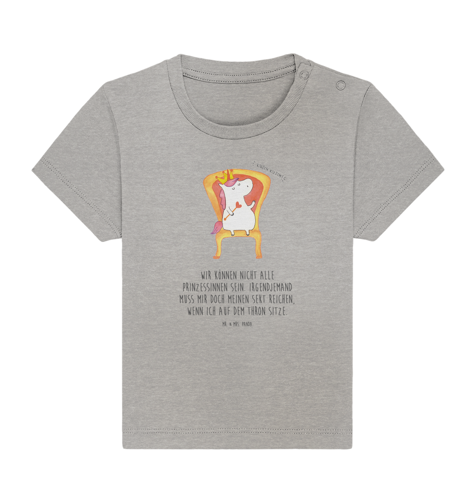 Organic Baby Shirt Einhorn Prinzessin Baby T-Shirt, Jungen Baby T-Shirt, Mädchen Baby T-Shirt, Shirt, Einhorn, Einhörner, Einhorn Deko, Pegasus, Unicorn, Geburtstag, Prinzessin, Geburtstagsgeschenk, Geschenk, Monat