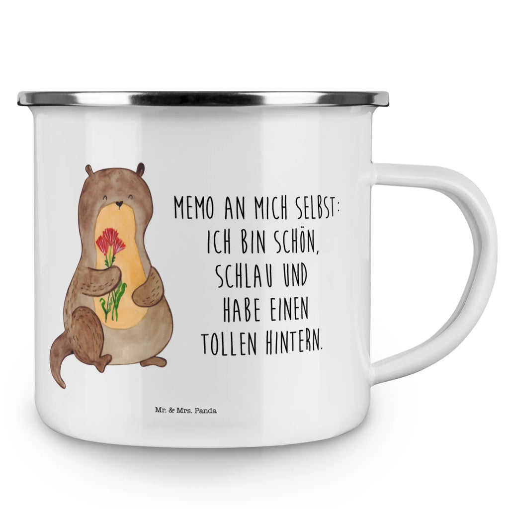 Kempingowy kubek emaliowany wydra bukiet kwiatów Metalltasse, Trinkbecher, blechbecher, becher emaille, Teetasse, Campingtasse, Emaille Tasse, Emaille Becher, Reisebecher, emaillebecher, Emailletasse, reisetasse, Teebecher, Kaffeetasse, wanderbecher, Tasse, wandertasse, Tasse Emaille, Kaffeebecher, Becher, Pott, metallbecher, Blechtasse, Campingbecher, Seeotter, Fischotter, Otter, Otter Seeotter See Otter