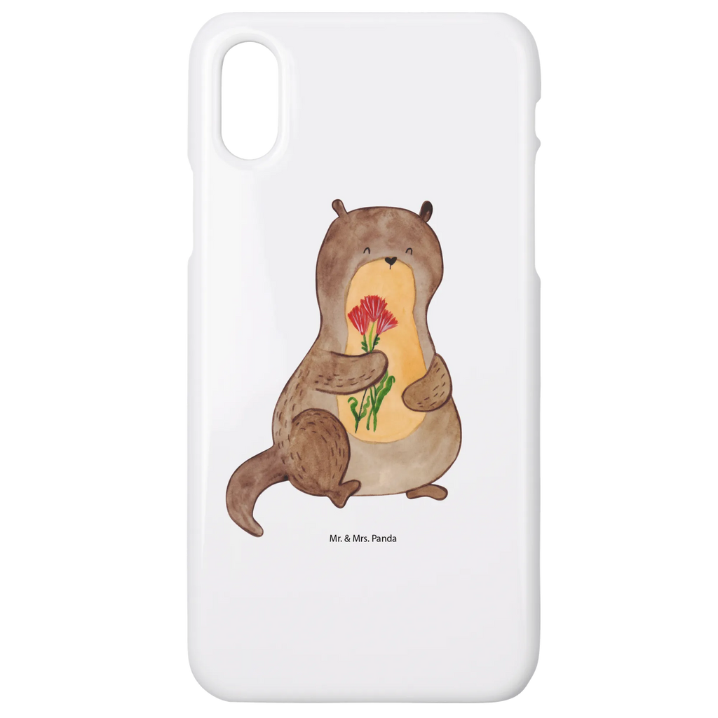 Phone case otter Bunch of flowers Iphone X, Handy Case, Handycover, Iphone 10, Handyhülle, Cover, Hülle, Handy, Otter, Seeotter, Fischotter, Otter Seeotter See Otter