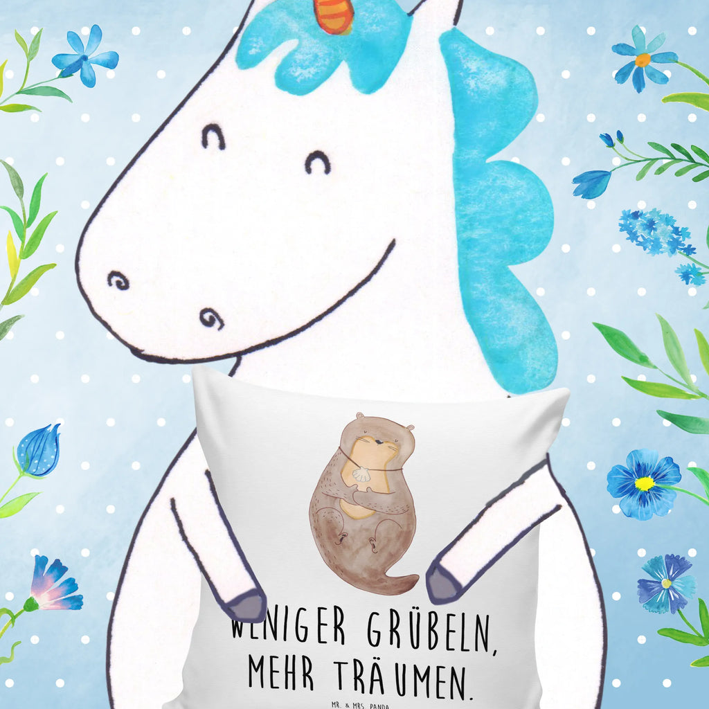 Cushion otter shell settee, Pillow, pillows, sofa, bedroom, pad, soft, fluffy, cushion, 40 x 40, bed, couch, pillow case, 40x40, otter, marten, sea otter, European otter, water mammal, aquatic animal, baby otter, predator, water, otter gifts, animal lover, gift ideas for animal lovers, animal, mammal, water animal, gifts for people in love, daydreaming, office, dreaming, motivation, otter love, brooding