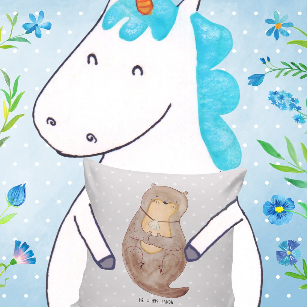 Cushion otter shell settee, Pillow, pillows, sofa, bedroom, pad, soft, fluffy, cushion, 40 x 40, bed, couch, pillow case, 40x40, otter, marten, sea otter, European otter, water mammal, aquatic animal, baby otter, predator, water, otter gifts, animal lover, gift ideas for animal lovers, animal, mammal, water animal, gifts for people in love, daydreaming, office, dreaming, motivation, otter love, brooding