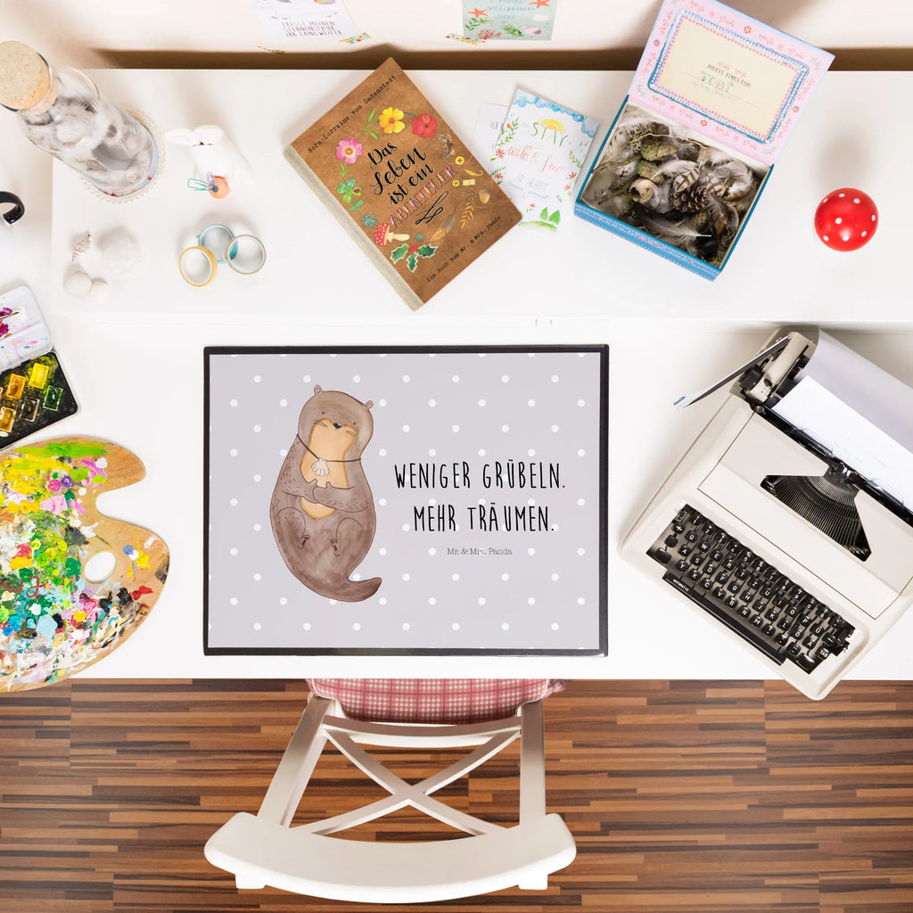 Desk pad otter shell schreibtischauflagen, tischmatte, schreibmatte, Schreibtisch Unterlagen, schreibtischmatte, Schreibtischauflage, tischauflage, Tischunterlage, tischmatten, schreibtischunterlagen, schreibtischunterlage, pultunterlage, Schreibtisch Matte, arbeitsmatte, schreibauflagen, tischpads, tischpad, Schreibunterlage, schreibauflage, arbeitsunterlage, tischauflagen, Otter, Fischotter, Seeotter, Tagträumen, Otterliebe, Motivation, Büro, Träumen, Grübeln