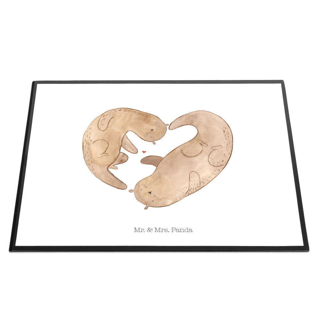 Schreibtischunterlage Otter Herz Schreibtisch Unterlagen, Schreibtischunterlage Groß, Büroartikel, Schreibtischauflage, Schreibunterlage, Schreibwaren, Bürobedarf, Otter, Fischotter, Seeotter, Bessere Hälfte, Hochzeitstag, Liebesgeschenk, Verlobung, Liebe, Jahrestag, gemeinsames Leben, Herz, Love you, Liebesbeweis