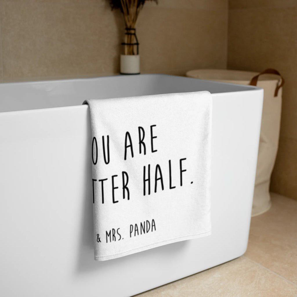 XL ręcznik kąpielowy wydra serce Kuna, wydra, morska wydra