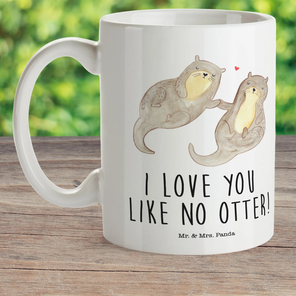 kubek dla dzieci wydra trzymać się za ręce Kuna, wydra, morska wydra