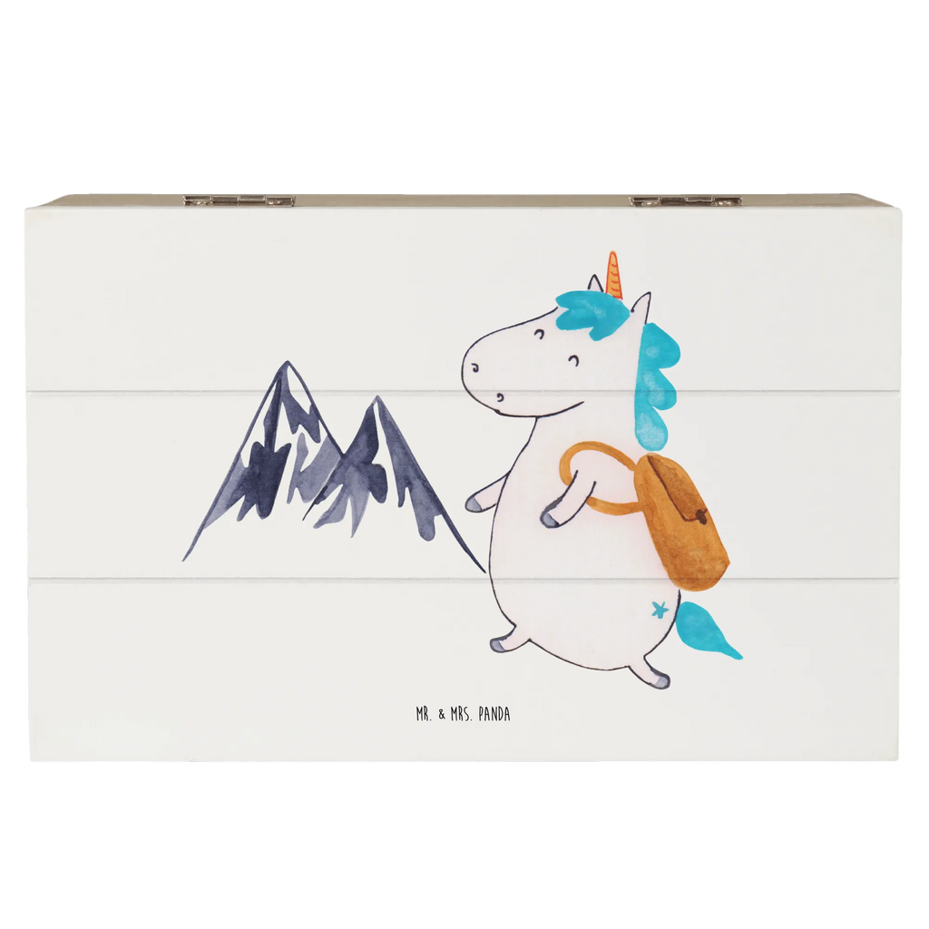 Holzkiste Einhorn Bergsteiger Geschenkdose, Erinnerungsbox, Truhe, Schatzkiste, Geschenkbox, Dekokiste, Kiste, XXL, Schatulle, Aufbewahrungsbox, Erinnerungskiste, Holzkiste, Einhorn, Einhörner, Einhorn Deko, Unicorn, Entdecker, Abenteurer, Bergsteiger, Urlaub, Weltreise, Berge, Abenteuer, Reisen, Weltenbummler